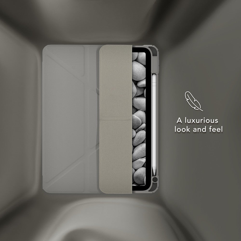 dbramante1928 iPad 10.9 (gen 10)/iPad 11 (A16) Kotelo London ICON River Stone