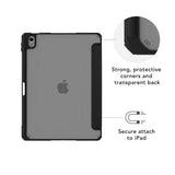 dbramante1928 iPad Air 11 (M2/M3/M4) Kotelo London ICON Midnight