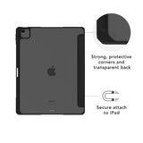 dbramante1928 iPad Air 13 (M2/M3/M4) Kotelo London ICON Midnight