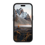 dbramante1928 iPhone 13/14/15/16e/17e Kuori Iceland Ultra MagSafe Kick Musta