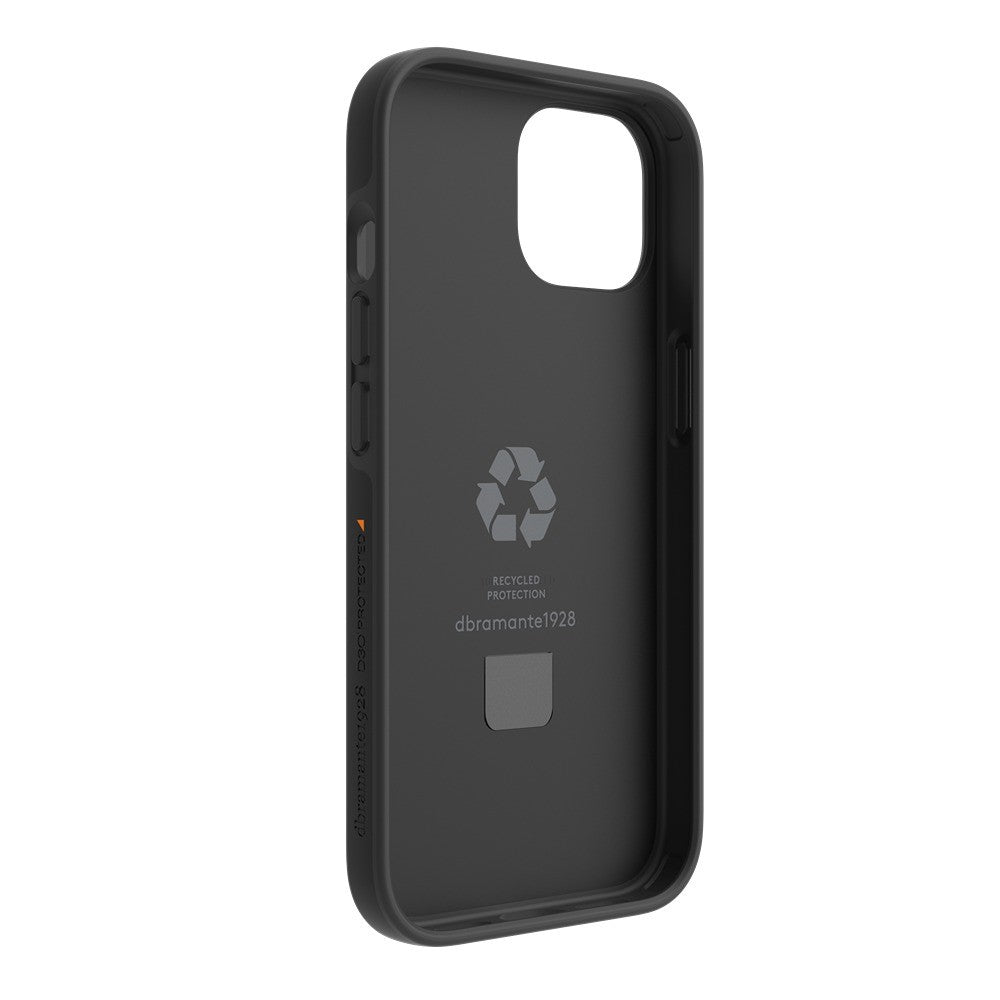 dbramante1928 iPhone 13/14/15/16e/17e Kuori Iceland Ultra MagSafe Kick Musta