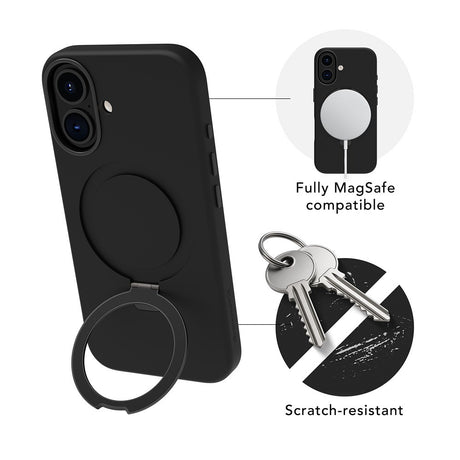 dbramante1928 iPhone 16 Kuori Roskilde MagSafe Kick ICON Midnight