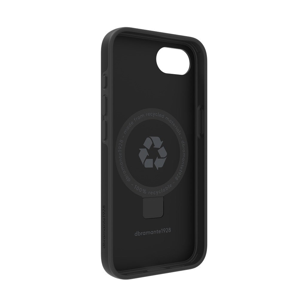 dbramante1928 iPhone 16e/17e Kuori Iceland Pro MagSafe Kick Musta