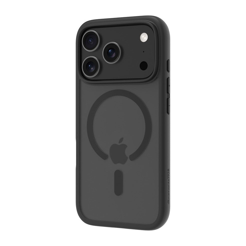 dbramante1928 iPhone 17 Pro/iPhone 18 Pro Kuori Grenen MagSafe Musta