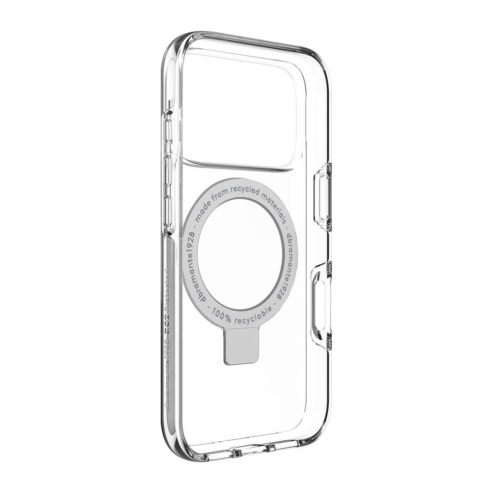 dbramante1928 iPhone 17 Pro/iPhone 18 Pro Kuori Iceland Ultra MagSafe Kick D3O Kirkas