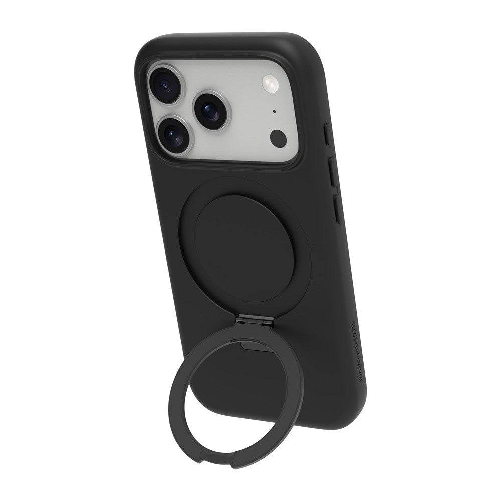 dbramante1928 iPhone 17 Pro/iPhone 18 Pro Kuori Iceland Ultra MagSafe Kick Musta
