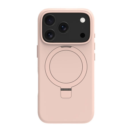 dbramante1928 iPhone 17 Pro/iPhone 18 Pro Kuori Roskilde MagSafe Kick ICON Pink Sand