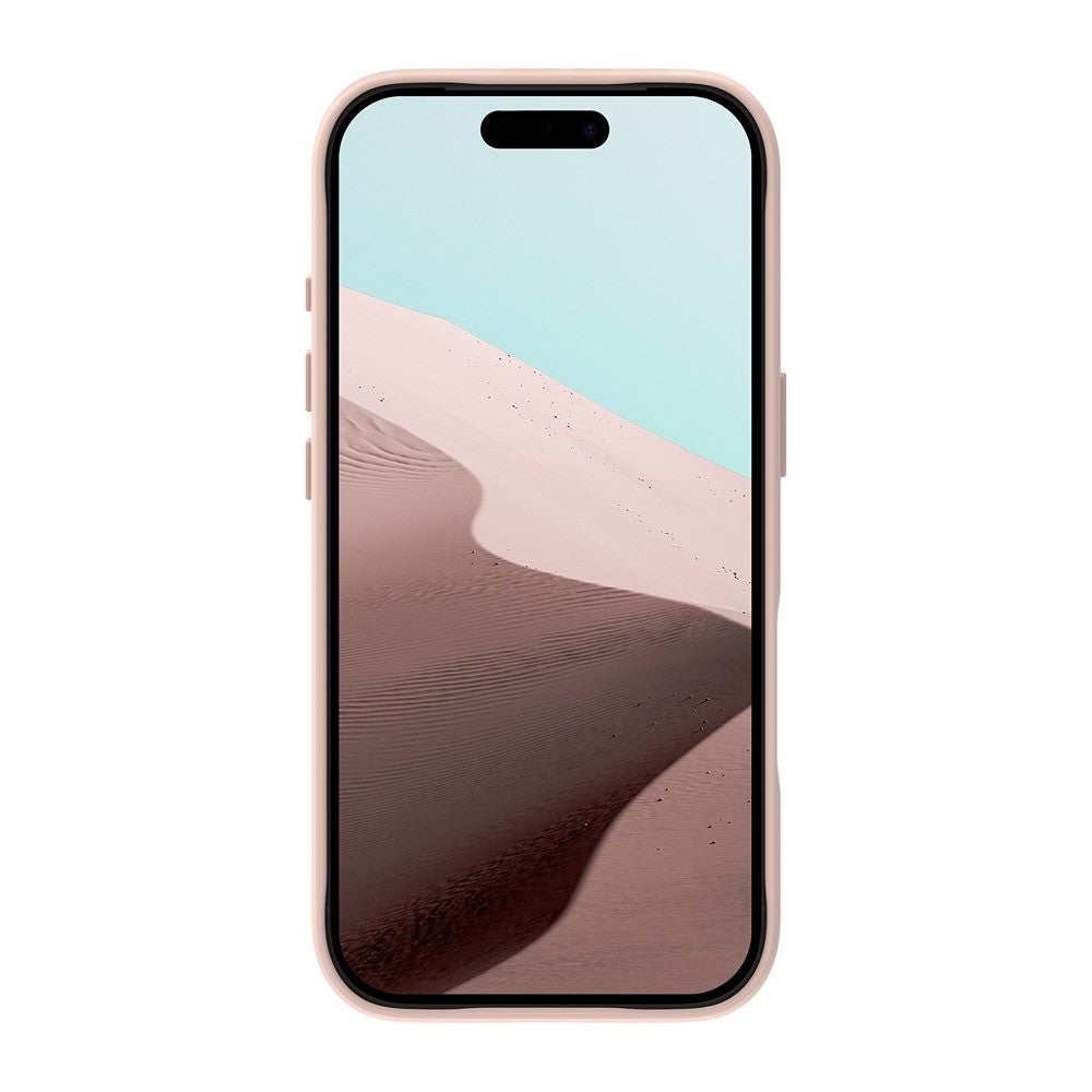 dbramante1928 iPhone 17 Pro/iPhone 18 Pro Kuori Roskilde MagSafe Kick ICON Pink Sand