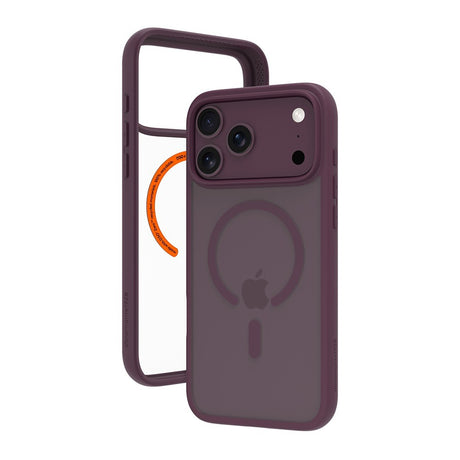 dbramante1928 iPhone 17 Pro Max/iPhone 18 Pro Max Kuori Grenen Ultra MagSafe Burgundy