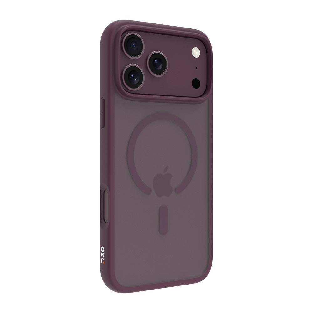 dbramante1928 iPhone 17 Pro Max/iPhone 18 Pro Max Kuori Grenen Ultra MagSafe Burgundy