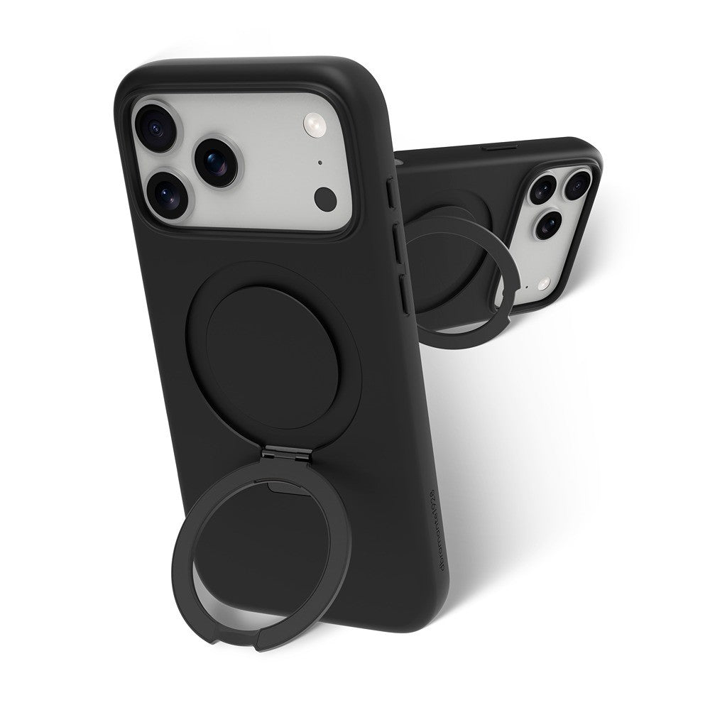 dbramante1928 iPhone 17 Pro Max/iPhone 18 Pro Max Kuori Iceland Ultra MagSafe Kick Musta