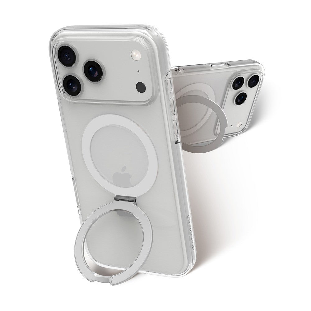 dbramante1928 iPhone 17 Pro Max/iPhone 18 Pro Max Kuori Iceland Ultra MagSafe Kick Kirkas