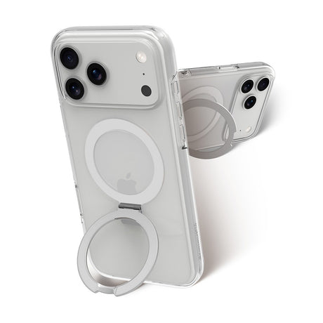 dbramante1928 iPhone 17 Pro Max/iPhone 18 Pro Max Kuori Iceland Ultra MagSafe Kick Kirkas