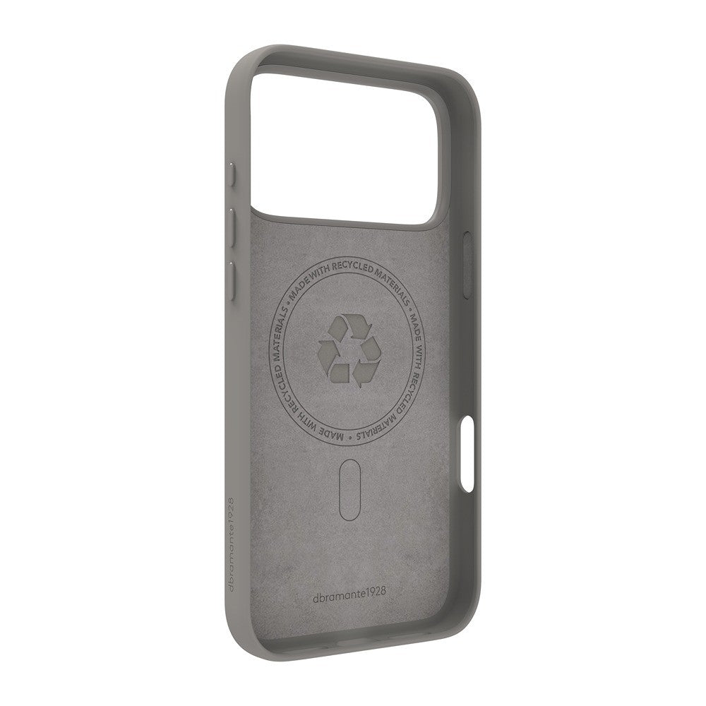 dbramante1928 iPhone 17 Pro Max/iPhone 18 Pro Max Kuori Roskilde MagSafe ICON River Stone