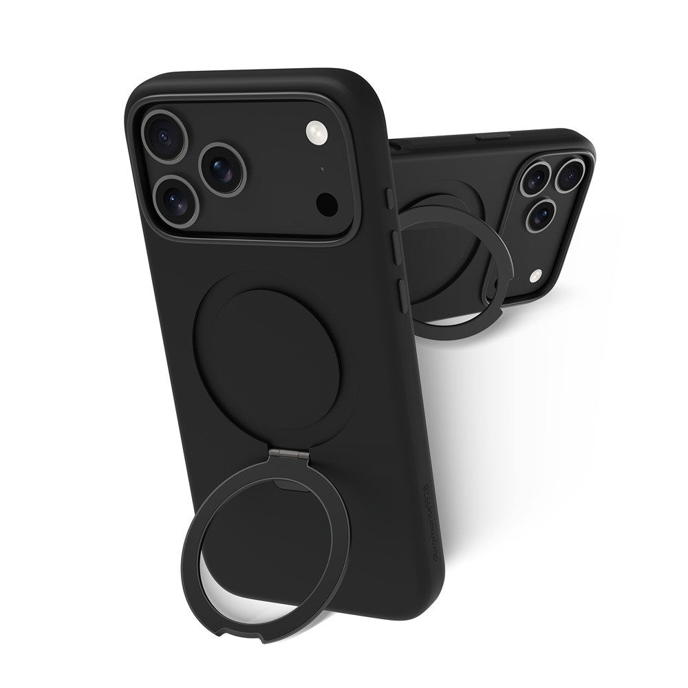 dbramante1928 iPhone 17 Pro Max/iPhone 18 Pro Max Kuori Roskilde MagSafe Kick ICON Midnight