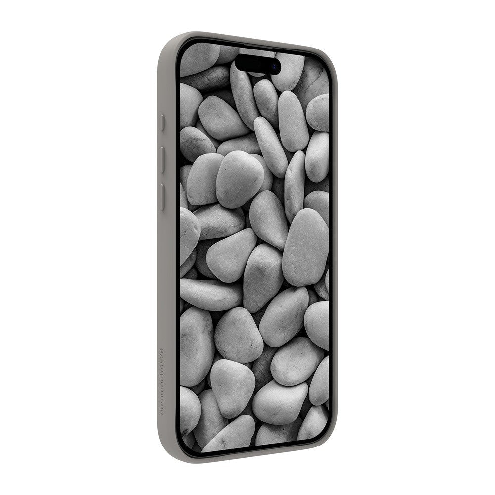 dbramante1928 iPhone 17 Pro Max/iPhone 18 Pro Max Kuori Roskilde MagSafe Kick ICON River Stone