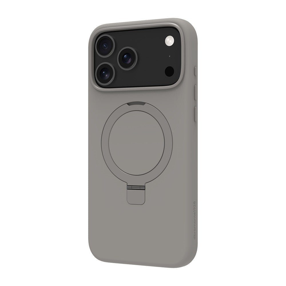 dbramante1928 iPhone 17 Pro Max/iPhone 18 Pro Max Kuori Roskilde MagSafe Kick ICON River Stone