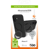 dbramante1928 iPhone 17 Kuori Iceland Ultra MagSafe Kick Musta