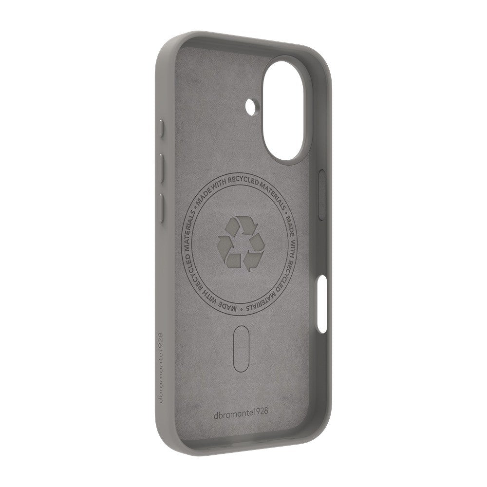 dbramante1928 iPhone 17 Kuori Roskilde MagSafe Kick ICON River Stone