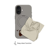 dbramante1928 iPhone 17 Kuori Roskilde MagSafe Kick ICON River Stone