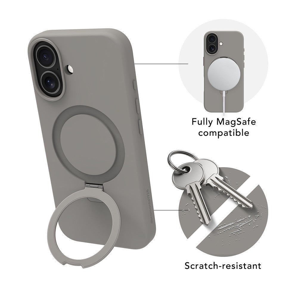 dbramante1928 iPhone 17 Kuori Roskilde MagSafe Kick ICON River Stone