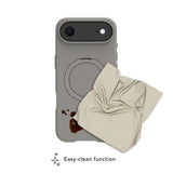 dbramante1928 iPhone Air Kuori Roskilde MagSafe Kick ICON River Stone