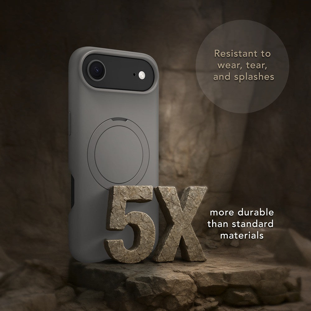dbramante1928 iPhone Air Kuori Roskilde MagSafe Kick ICON River Stone