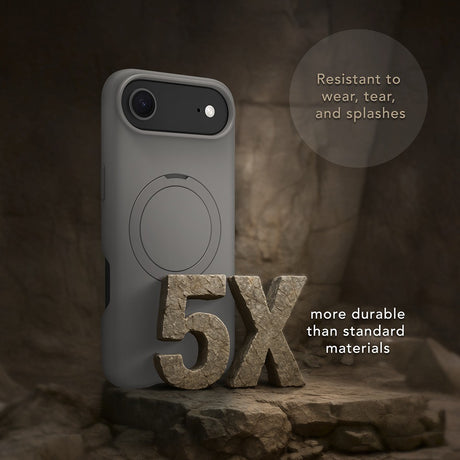 dbramante1928 iPhone Air Kuori Roskilde MagSafe Kick ICON River Stone
