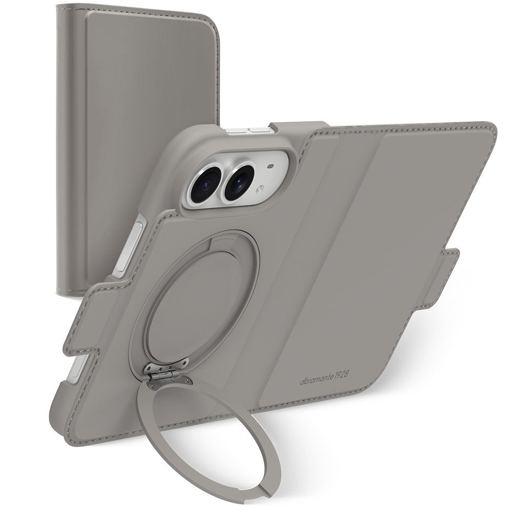 dbramante1928 iPhone Duo Kotelo Copenhagen MagSafe Kick ICON River Stone
