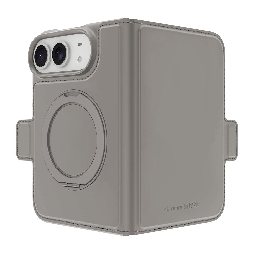 dbramante1928 iPhone Duo Kotelo Copenhagen MagSafe Kick ICON River Stone