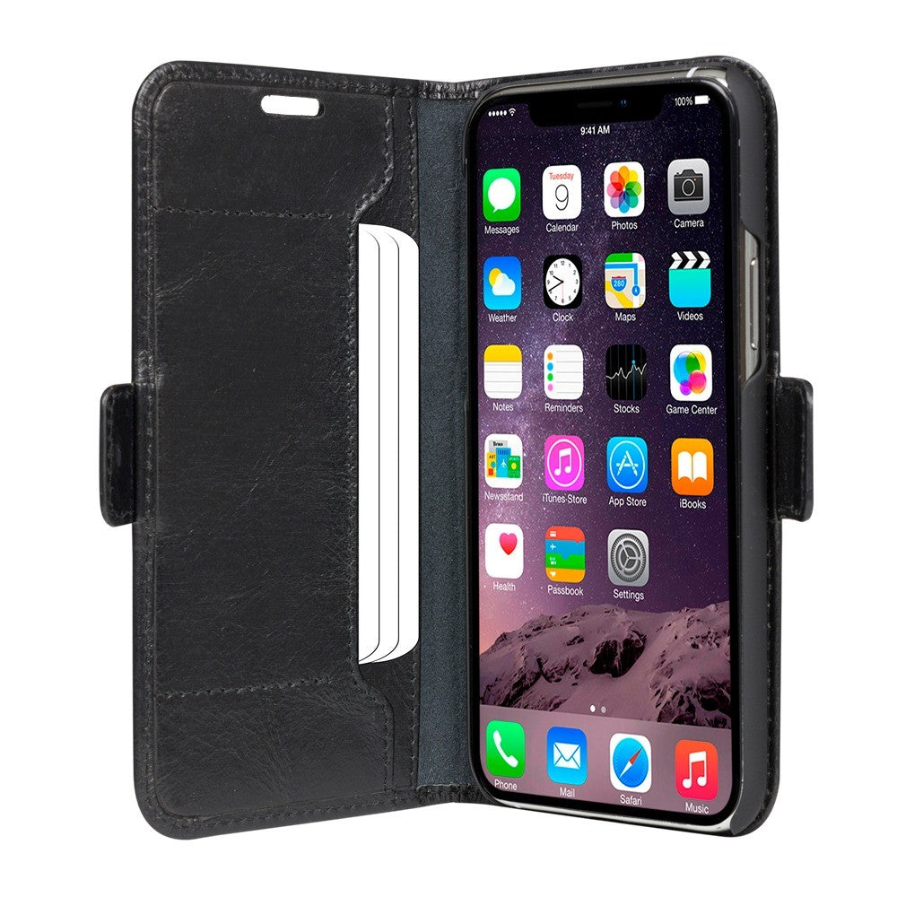 dbramante1928 iPhone Xr/iPhone 11 Kotelo Copenhagen Slim Musta