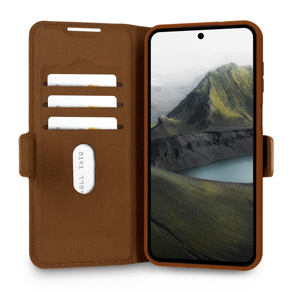 dbramante1928 Samsung Galaxy A27 Kotelo Oslo Pro Dark Tan