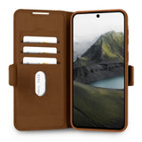 dbramante1928 Samsung Galaxy A57 Kotelo Oslo Pro Dark Tan