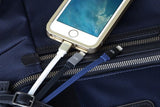 Just Mobile AluCable Flat USB-A/Lightning -kaapeli 1.2 m, ruusukulta