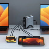 Satechi Laturi 200W USB-C 6-porttinen GaN-laturi