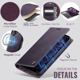 CaseMe iPhone 17 Kotelo C49 Series Violetti