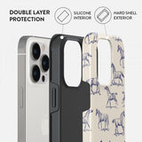 Burga iPhone 14 Pro Kuori Tough MagSafe Derby Race