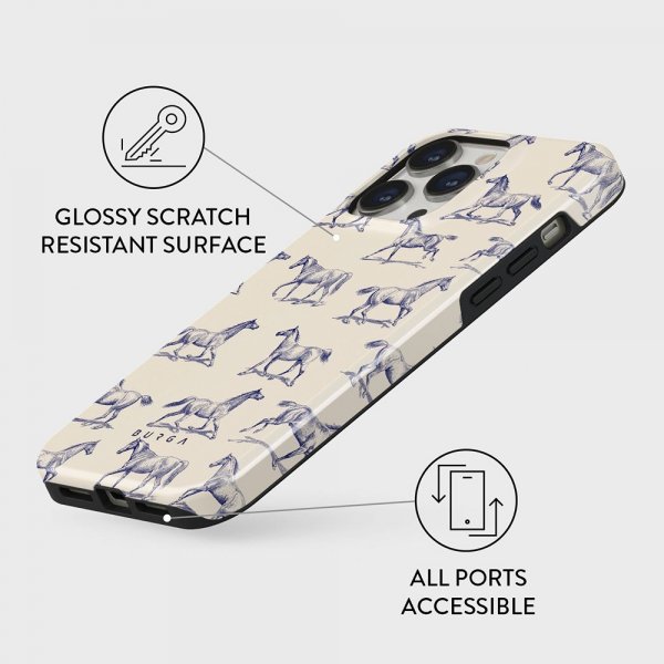 Burga iPhone 14 Pro Kuori Tough MagSafe Derby Race
