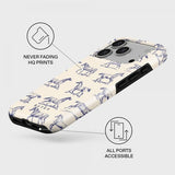 Burga iPhone 17 Pro Max -suojakuori Tough MagSafe Derby Race