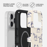 Burga iPhone 17 Pro -suojakuori Tough MagSafe Derby Race