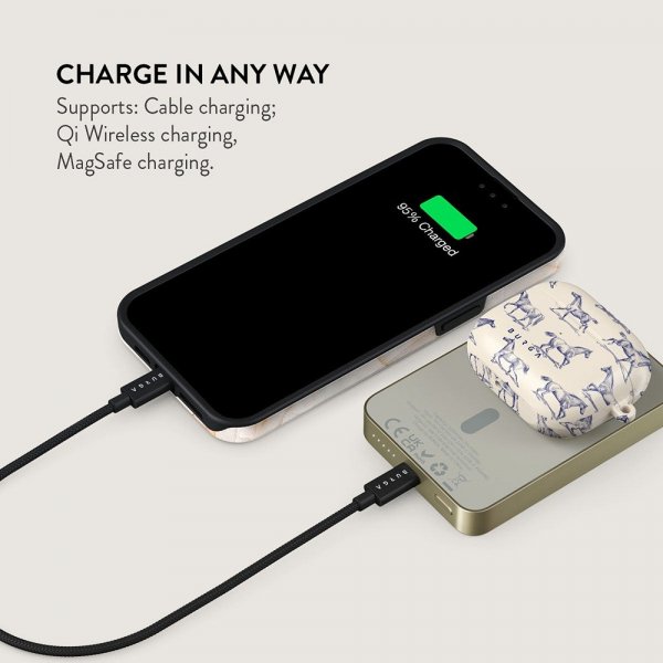 Burga Powerbank MagSafe 5000 mAh Derby Race Kulta