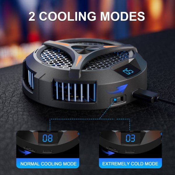 Devaso D52 Steam Deck Magneettinen Tuuletin