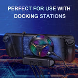 Devaso D52 Steam Deck Magneettinen Tuuletin