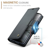 CaseMe Samsung Galaxy Z Fold 7 Kotelo 023 Series Musta