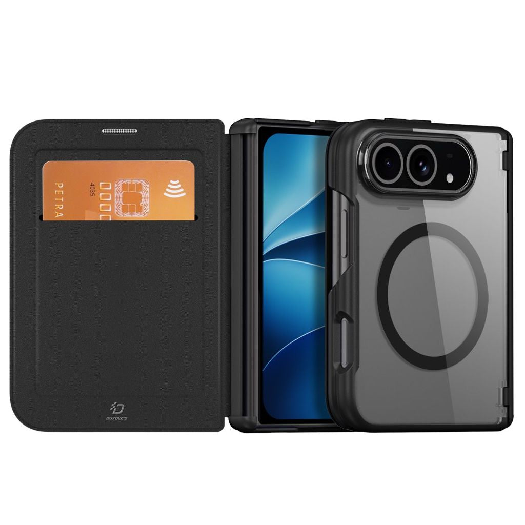 Dux Ducis iPhone Duo Kotelo Skin X Pro Series MagSafe Musta
