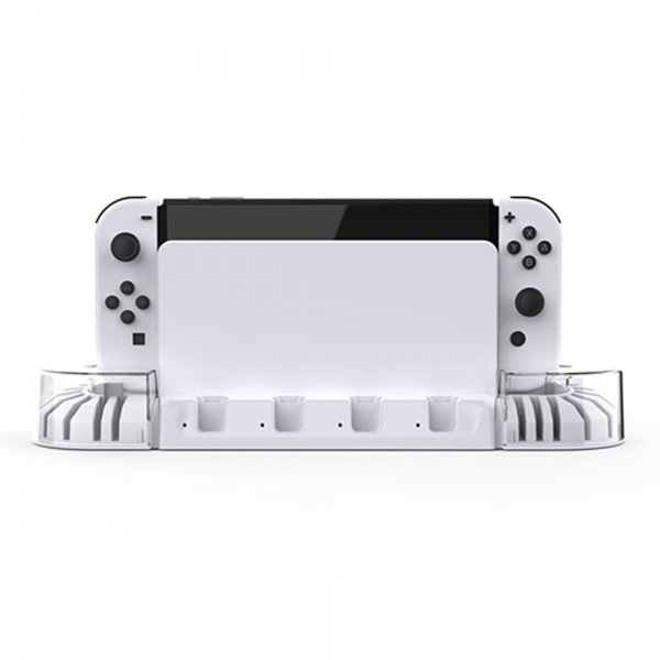 Telakointiasema Nintendo Switchille/Switch OLEDille Valkoinen