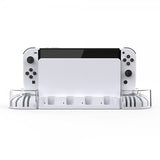 Telakointiasema Nintendo Switchille/Switch OLEDille Valkoinen