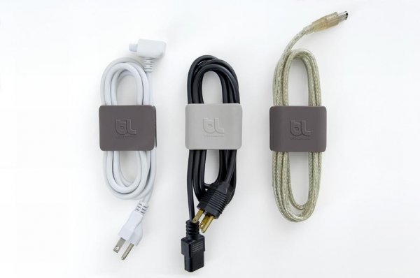 Bluelounge CableClip Kaapelipidike Large Harmaa