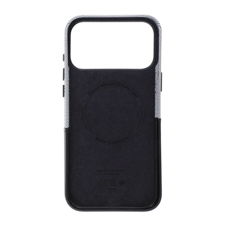 iPhone 17 Pro/iPhone 18 Pro Kuori Nahkaa Korttipidike MagSafe Musta