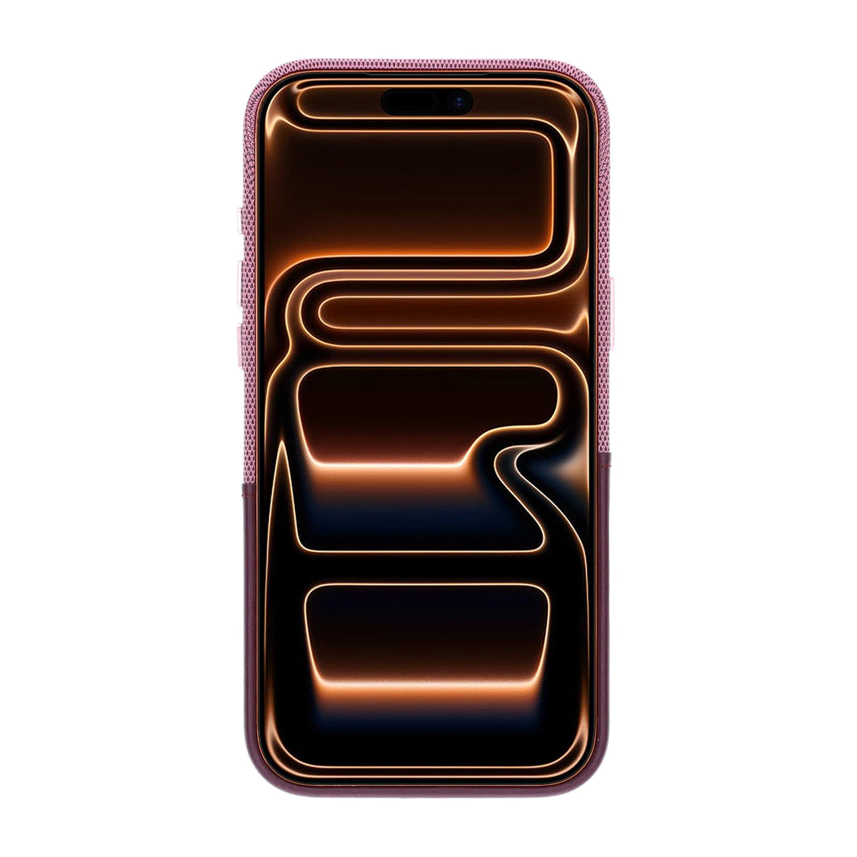 iPhone 17 Pro/iPhone 18 Pro Kuori Nahkaa Korttipidike MagSafe Violetti